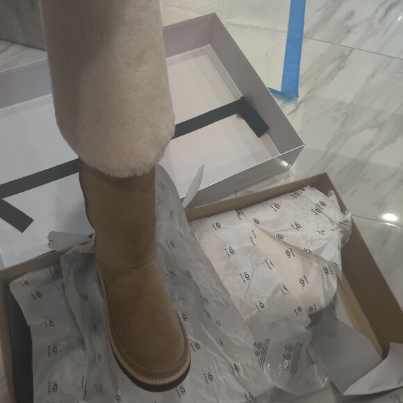 UGG sacai Thigh High Boot size 12 New - Picture 6 of 7